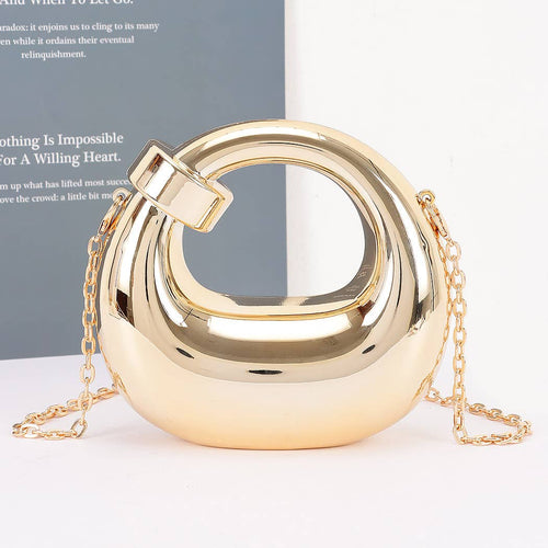 HANDBAG-Mini Acrylic Clutch Bag