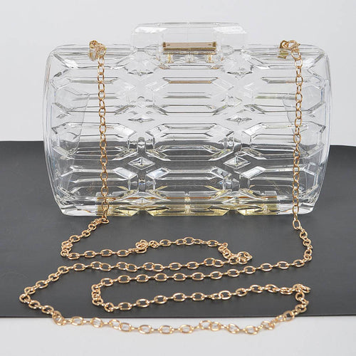 HANDBAG-Neon Night Clutch