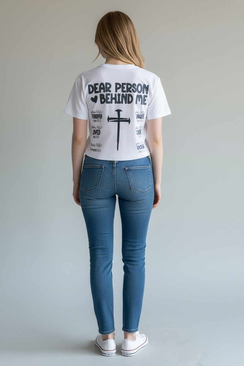 T SHIRT-DEAR PERSON BEHIND ME