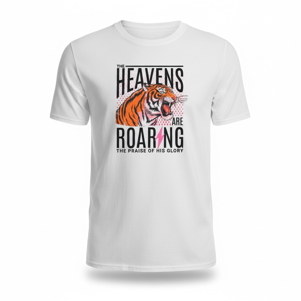 TSHIRT-THE HEAVENS ARE ROARING