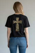 TSHIRT-CAMO CROSS