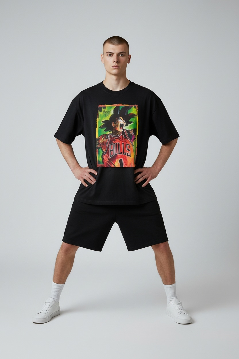 TSHIRT-ANIME-GOKU JERSEY