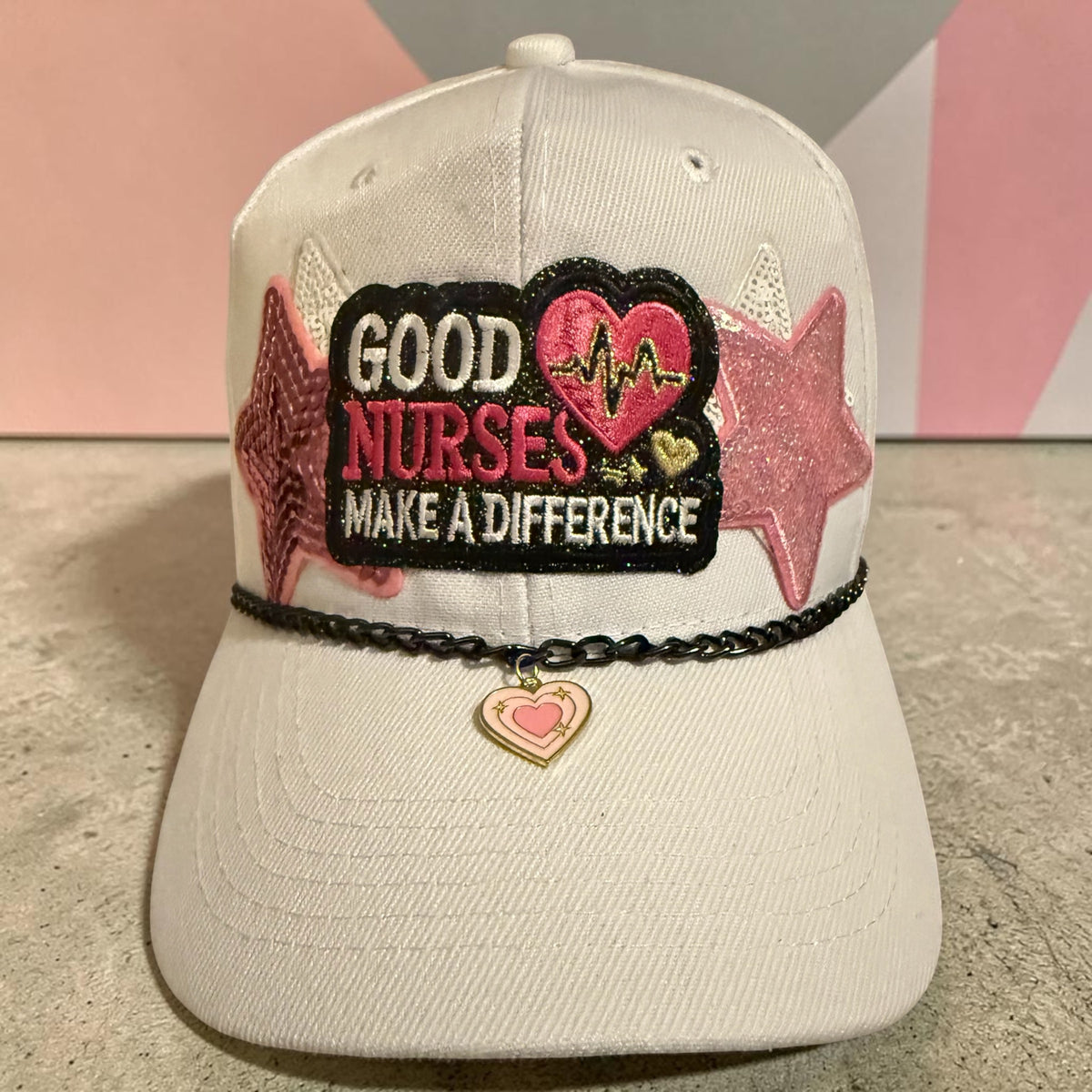 HAT-BASEBALL-GOOD NURSES MAKE A DIFFERENCE