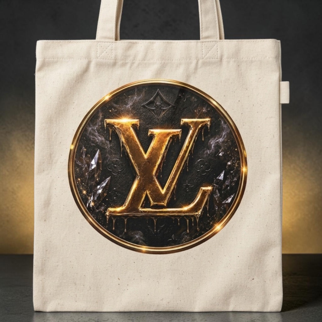 CANVAS BAG-FAUX LV