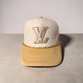 Tan LV Trucker Hat