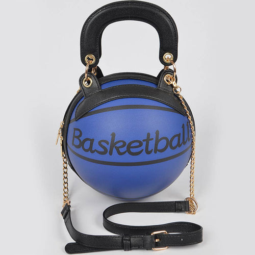 HANDBAG-Basketball Clutch